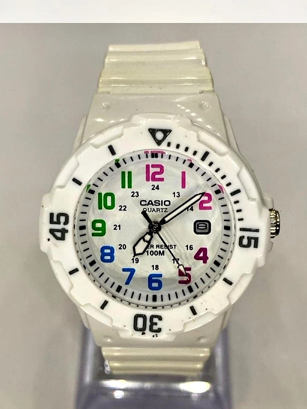 *** Casio  ^^^ Arctic White * Sports Analog Watch *^*